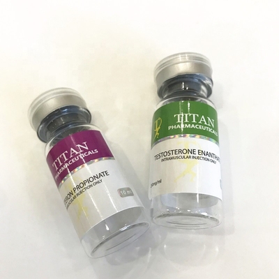 RX Etichette del flaconcino da 10 ml per iniezione in laboratorio Test di steroidi a dosi multiple E