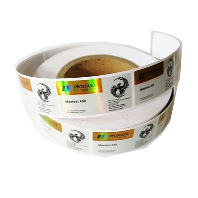 Rotolo Etichette del flaconcino da 10 ml Adesivi per iniezioni di peptidi in farmacia Flaconcini con stampa in foglio d' oro
