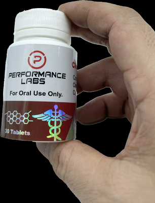 Anavar Oxandrolone compresse orali Etichette resistenti all' acqua Etichette cartacee di taglia personalizzata