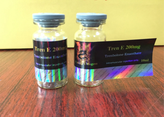 Tren E 200 Laser Hologram PET Steroide Iniezione 10 ml Etichette del flaconcino