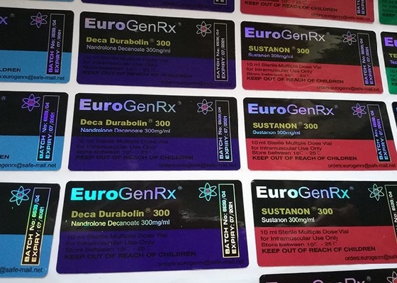 Etichette e scatole di vetro di abitudine della fiala della fiala Labels10ml di progettazione americana nera del drago