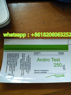 Androl Test 250 Etichette per flaconcini da 10 ml Etichette per iniezioni di steroidi con materiale in PVC di alta qualità
