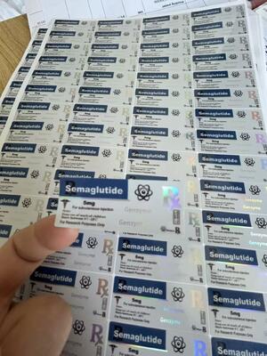 Semaglutide 5MG 2ml 3ml Bottiglie di vetro Etichette