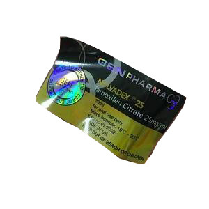 Gen Pharma Stampa laser Etichette per fiale impermeabili per fiale Per fiale da 10 ml