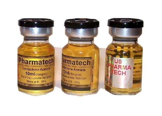 Etichette per fiale per fiale a prova di acqua in carta lucida oro per acetato di tren