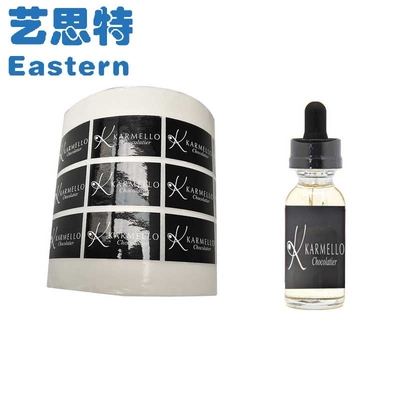 Etichette adesive adesive in vinile impermeabili fustellate da 30 ml