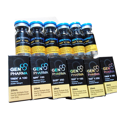 Etichette per fiale PMS da 10 ml con laminazione opaca resistente all'acqua