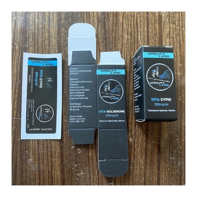 Etichette per flaconi per fiale di prova in vetro per farmacia