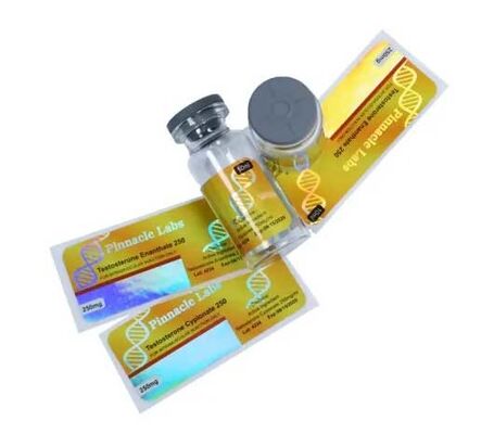 Etichette per flaconi anabolizzanti da 10 ml con ologramma 3D