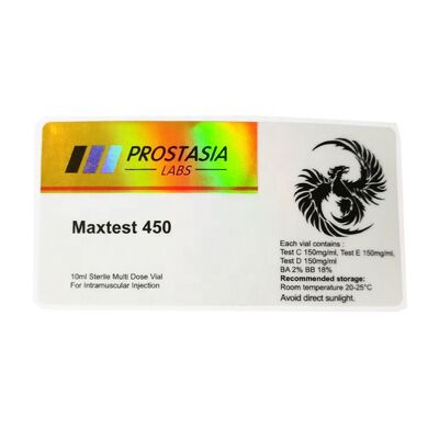 Colore Prostasia Maxtest di Pantone 450 10ml Vial Labels