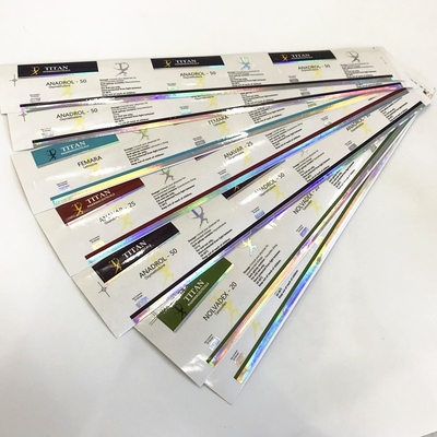 4C che stampa iniezione 10ml Vial Labels 6x3cm