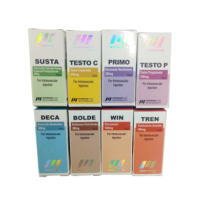 Fiala iniettabile stampata con logo olografico Scatole per fiale da 10 ml