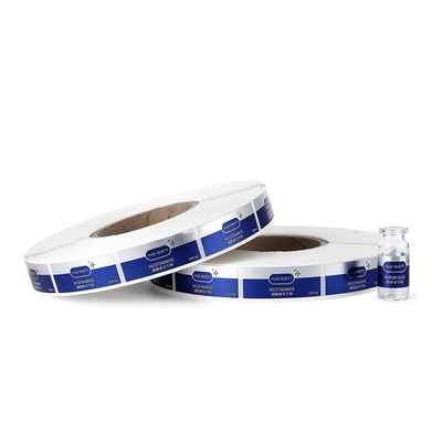 Etichetta per fiala anabolica iniettabile per flaconi di vetro da 10 ml