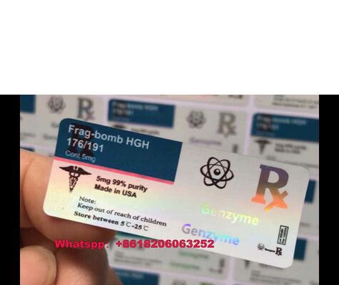 Somatropina HG 176-191 Fiala di vetro 2mlx10 con etichette