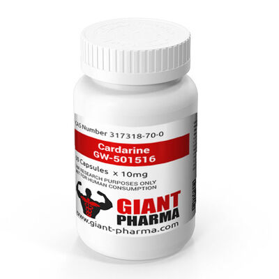 Etichette per flaconi di pillole in PVC GW501516 con design e dimensioni personalizzati